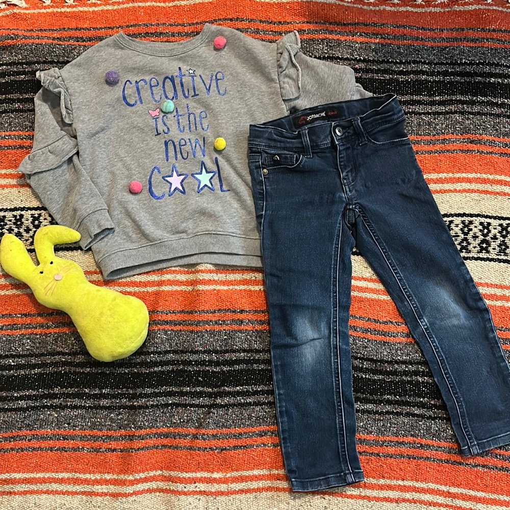 Jordache Toddler Stretch Denim Slim Jeans size 5T